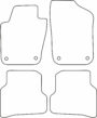 DYWANIKI WELUROWE SEAT IBIZA IV (Typ 6J) 6/08>12 *Typ 5