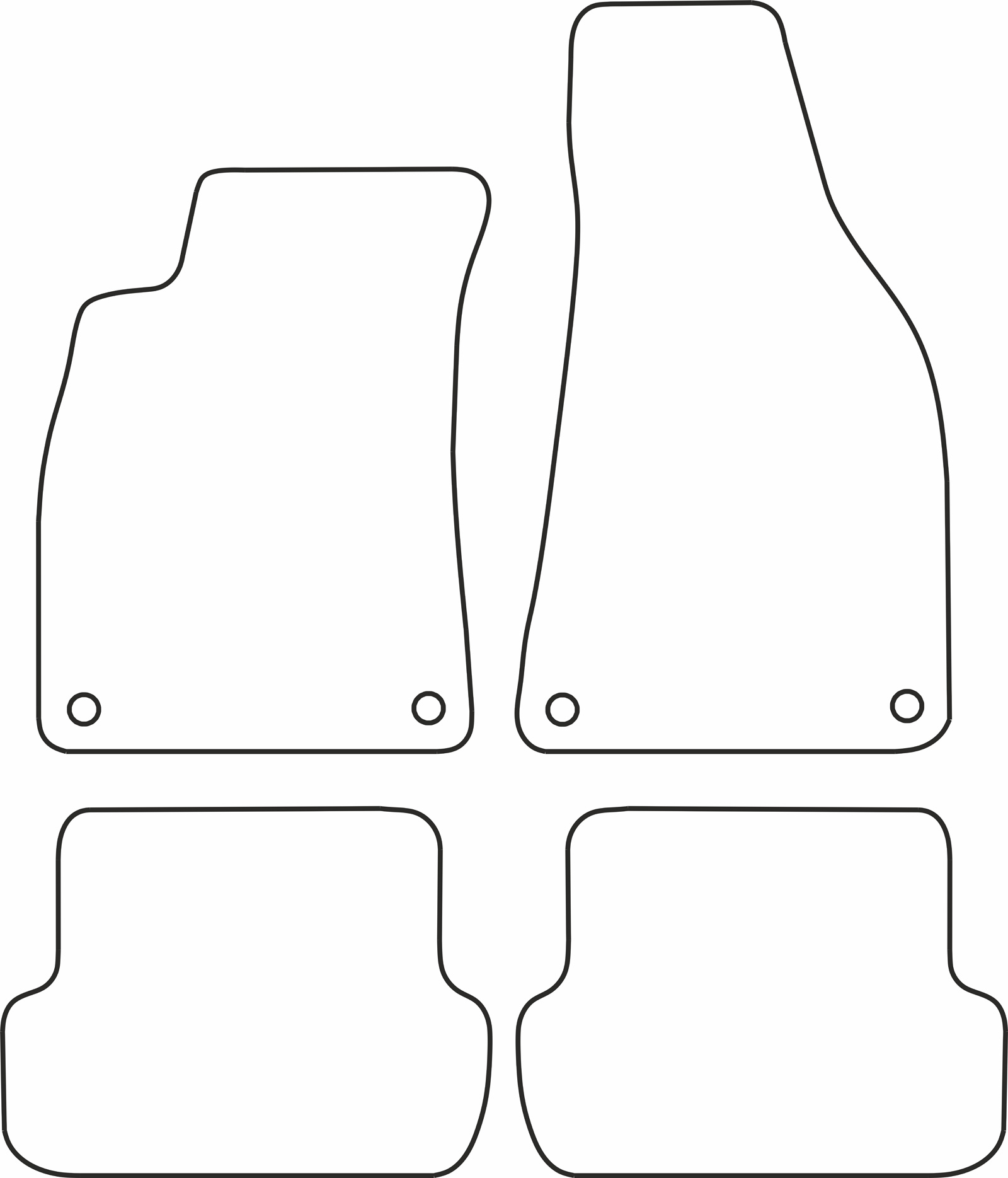 DYWANIKI WELUROWE SEAT EXEO 5/09> *Typ 5