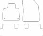 DYWANIKI WELUROWE CITROEN C4 PICASSO II 5p. // C4 SPACETOURER 2013> *Typ 5