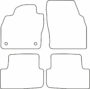 DYWANIKI WELUROWE SEAT ARONA 2017> /SEAT IBIZA V 17> /SKODA FABIA IV 21> 2017> *Typ 5