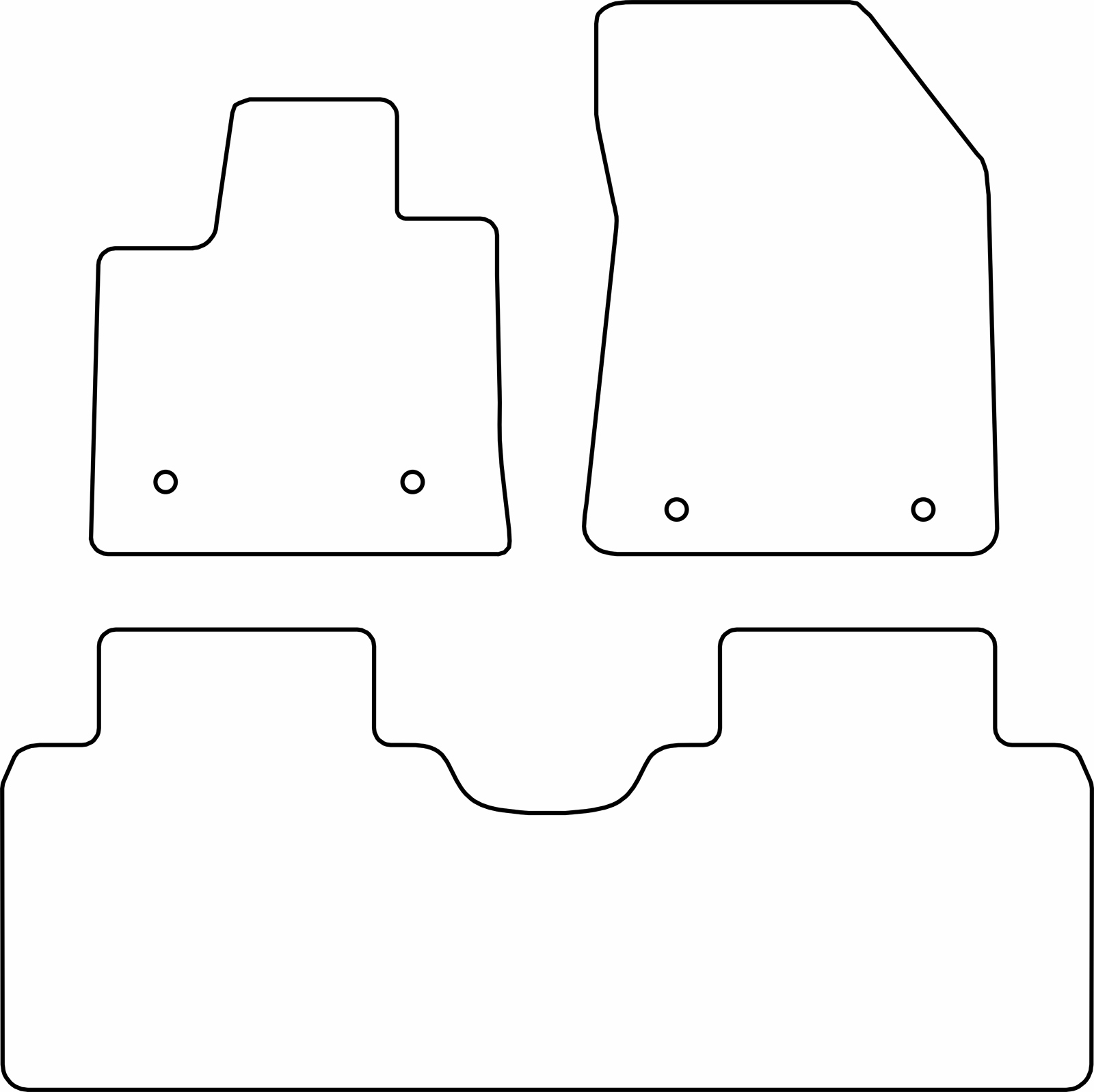 DYWANIKI WELUROWE LYNK & Co 02 2024> *Typ 5