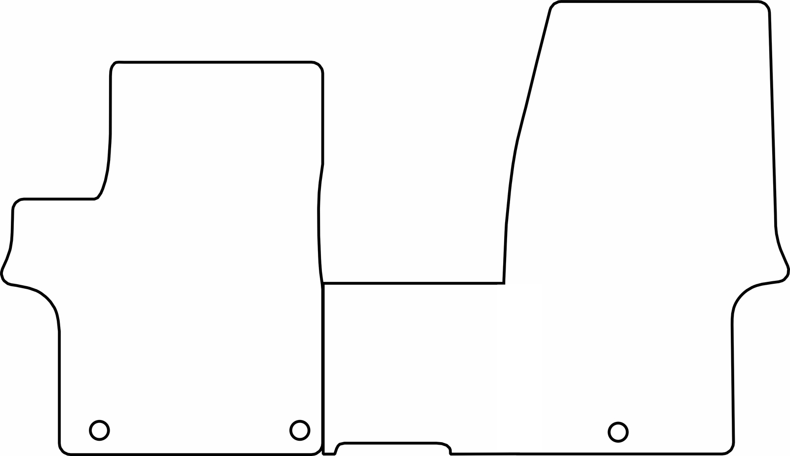 DYWANIKI WELUROWE KIA PV5 2025> *Typ 5
