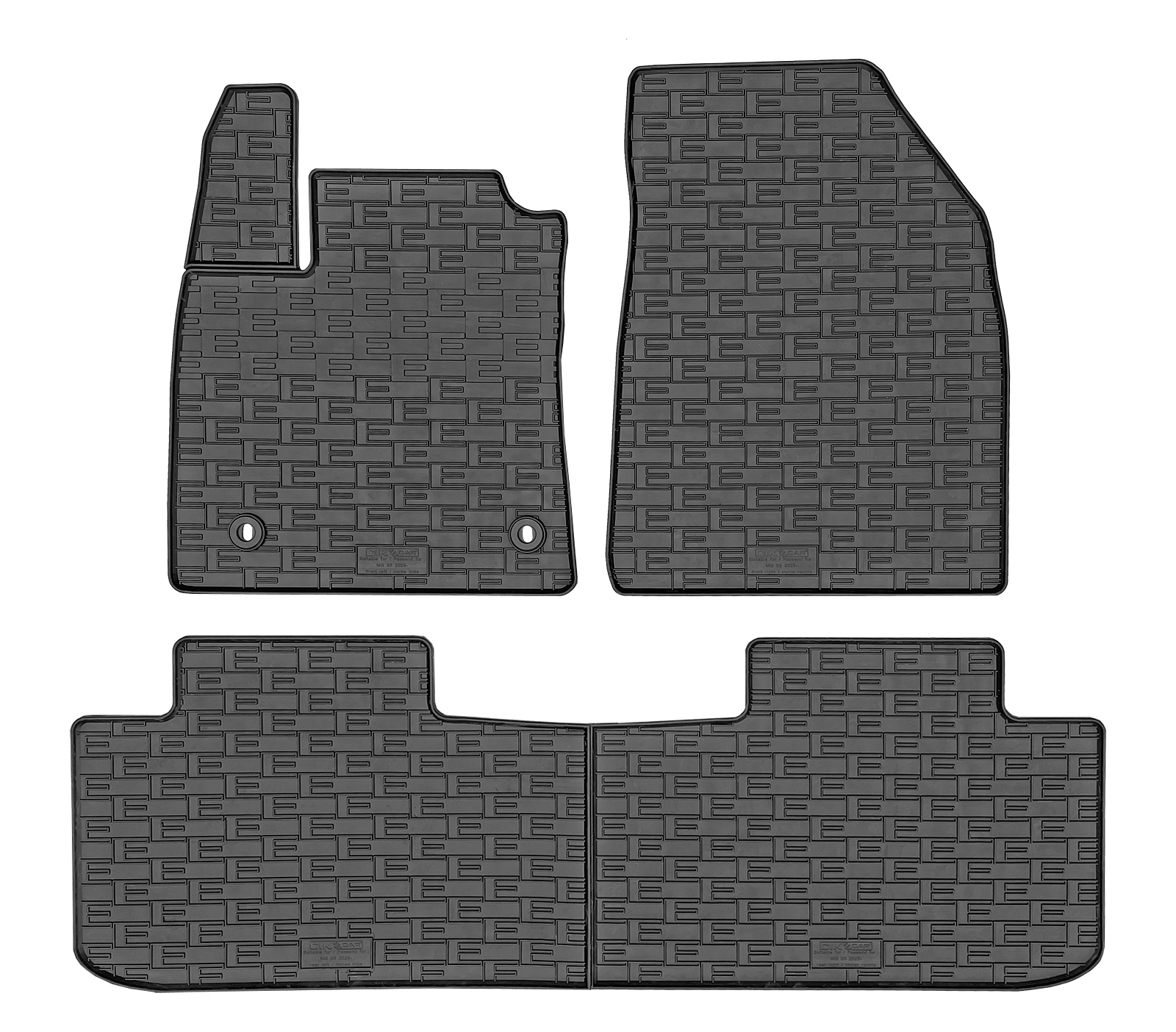 Dywaniki gumowe MG S5 2025>