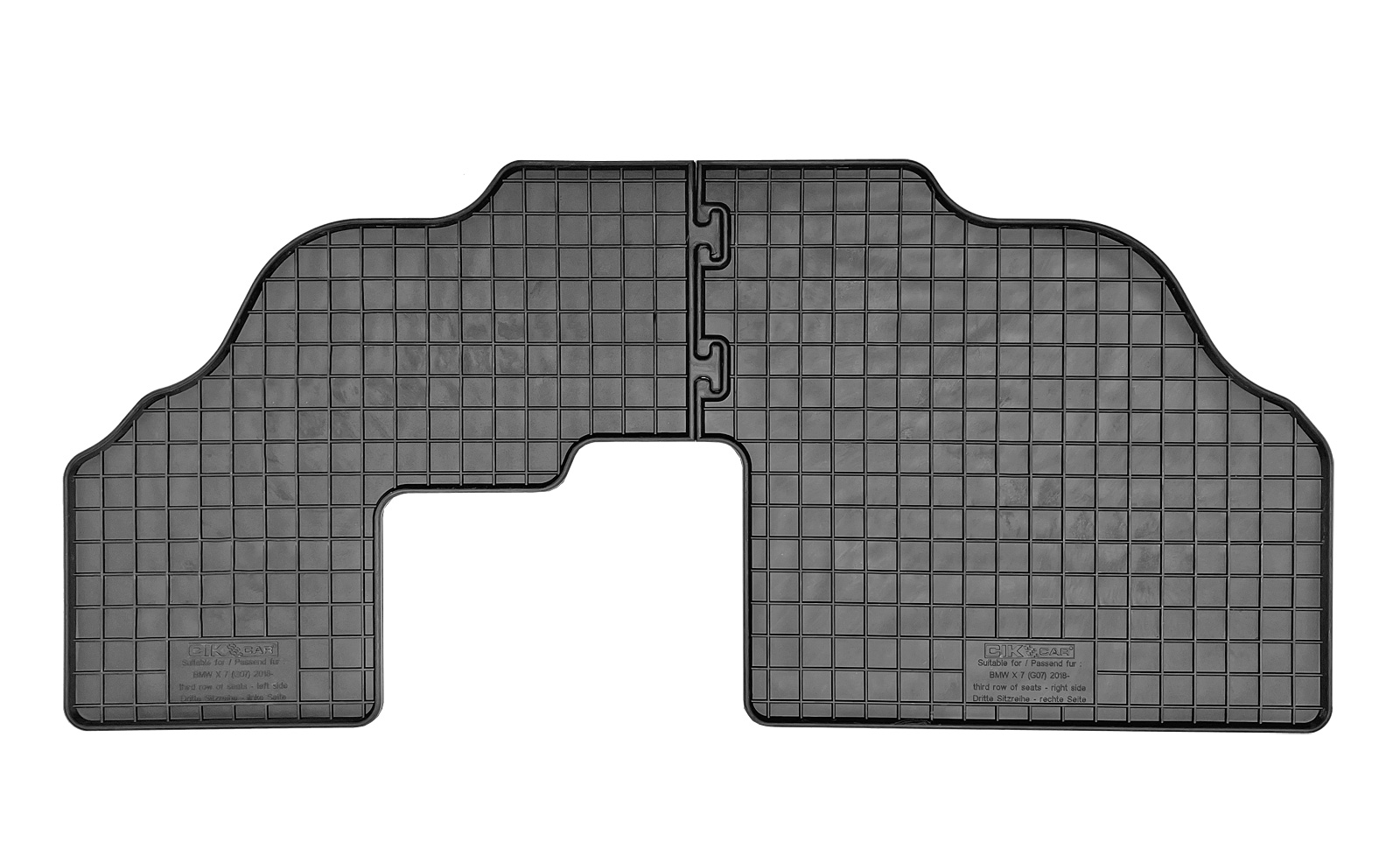 Dywaniki gumowe BMW X7 (G07) 2018> (third row / III rząd)